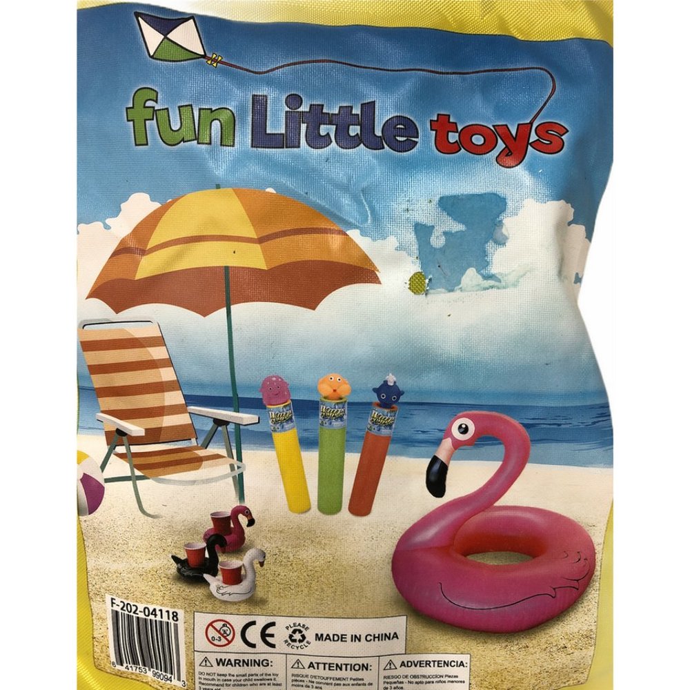Fun Little Toys Pool/Beach Flamingo Ring Float Lei